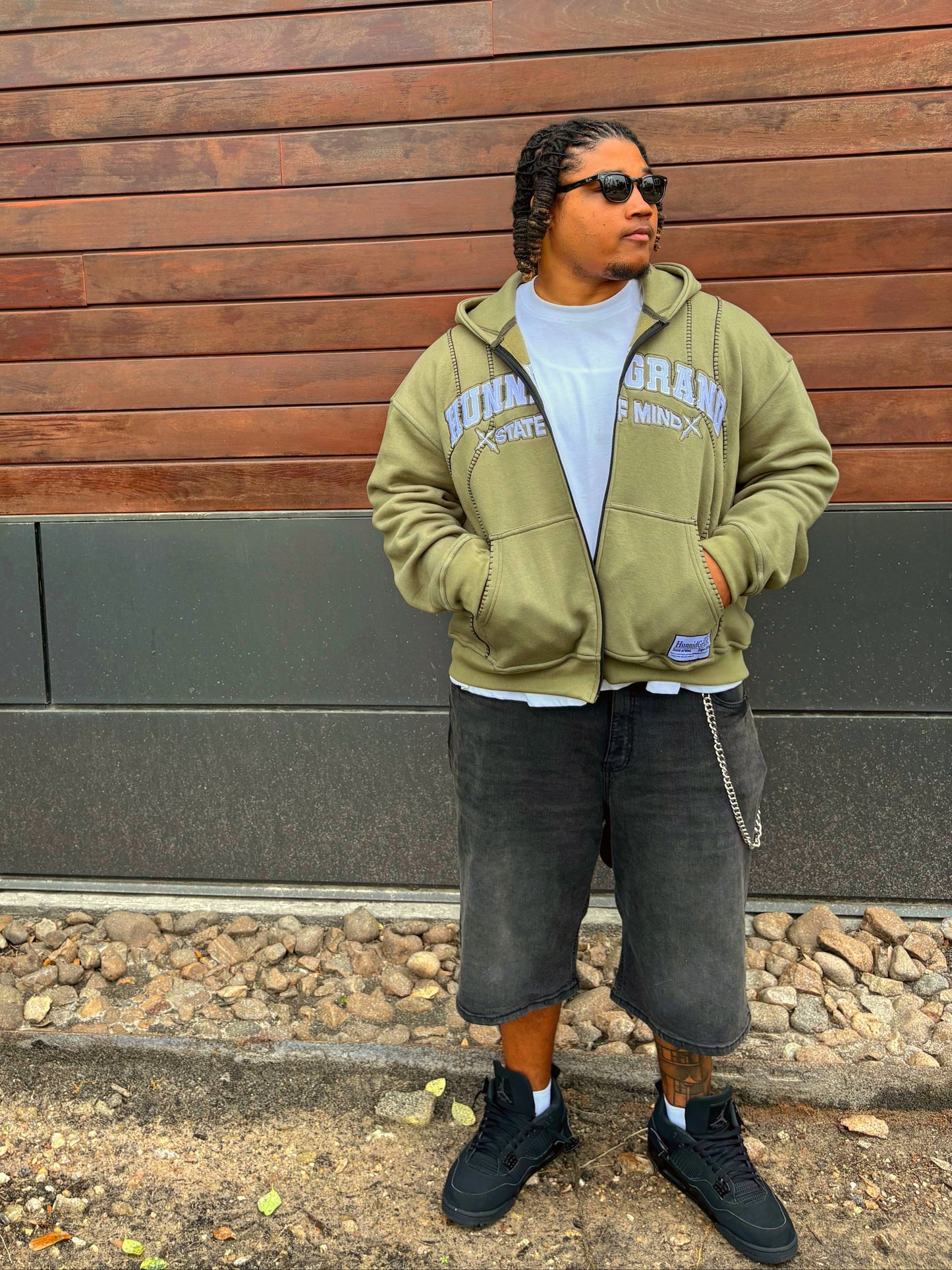 Street Regiment Zip- Up Hoodie