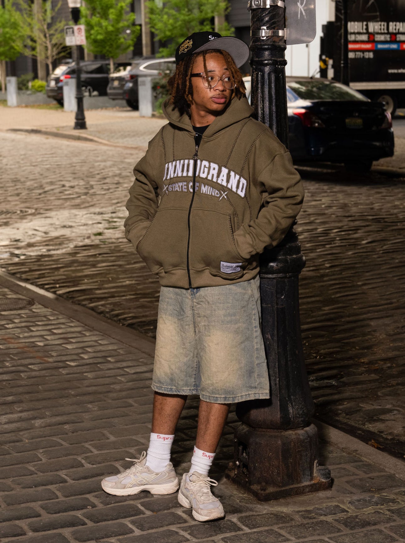 Street Regiment Zip- Up Hoodie