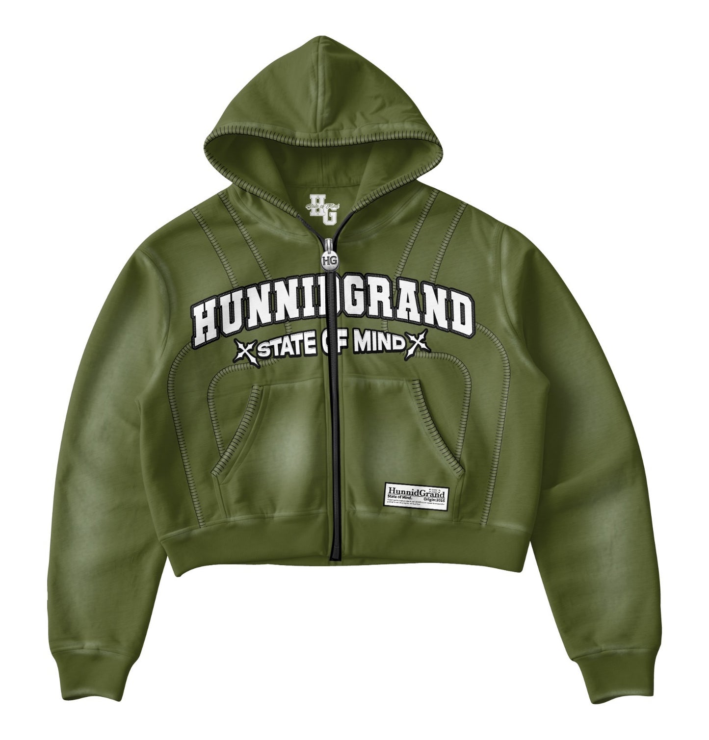 Street Regiment Zip- Up Hoodie