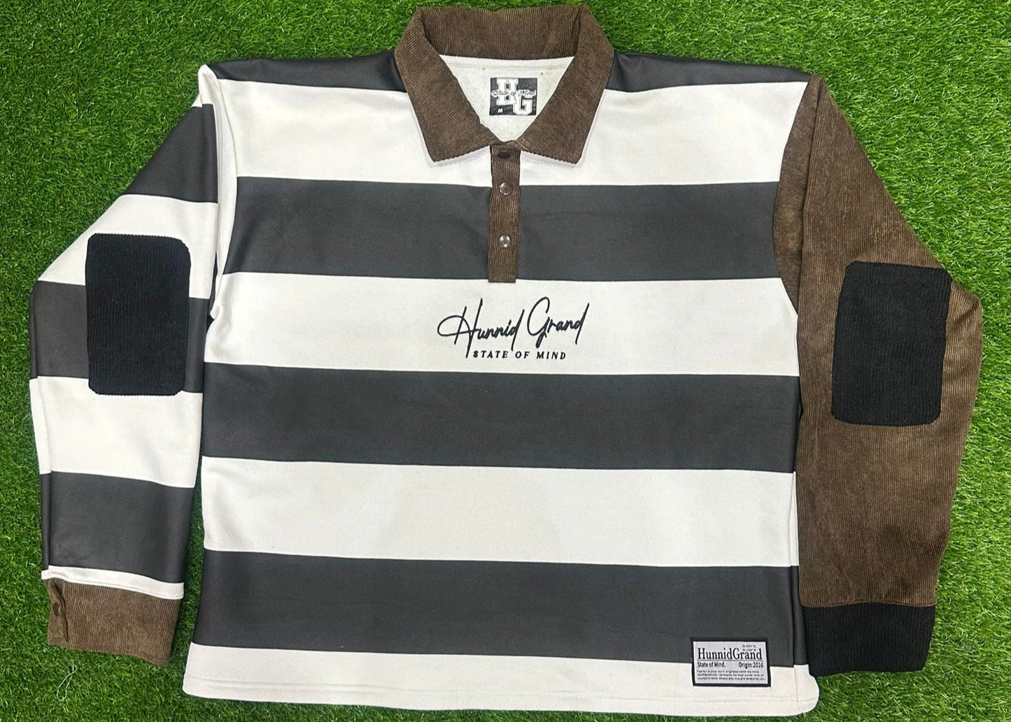 Grand Traditional Rugby - Black / Brown