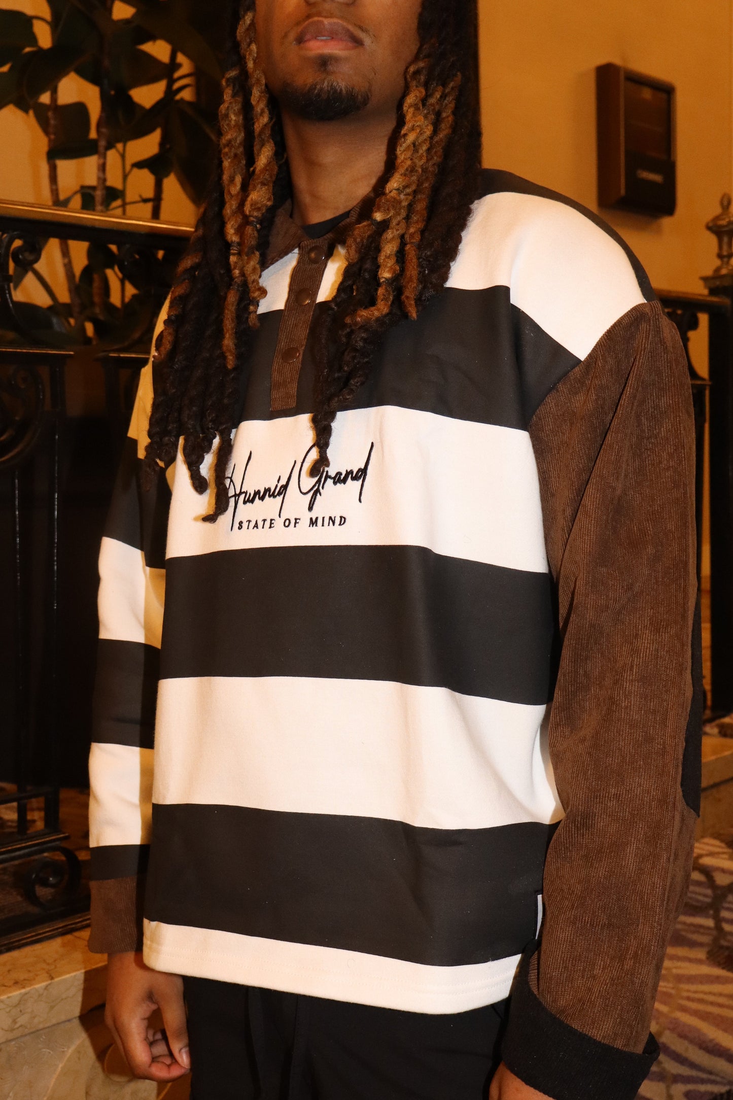 Grand Traditional Rugby - Black / Brown